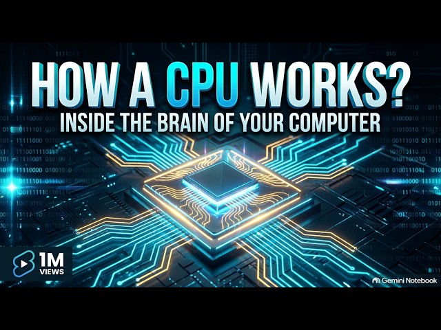 How a CPU Works  Inside the Silicon Microprocessor!