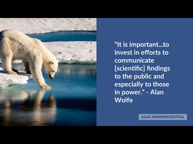 AAAS Members – Why I Give