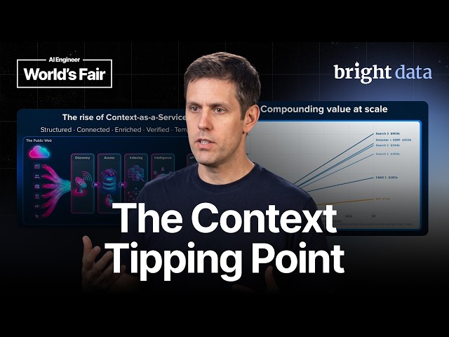 The Rise of CaaS: Context-as-a-Service for Agentic AI — Omer Primor, Bright Data