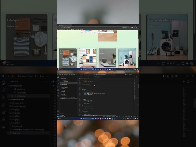 Amazon Clone #webdesign #ui  #html #css #coding #frontend #javascript