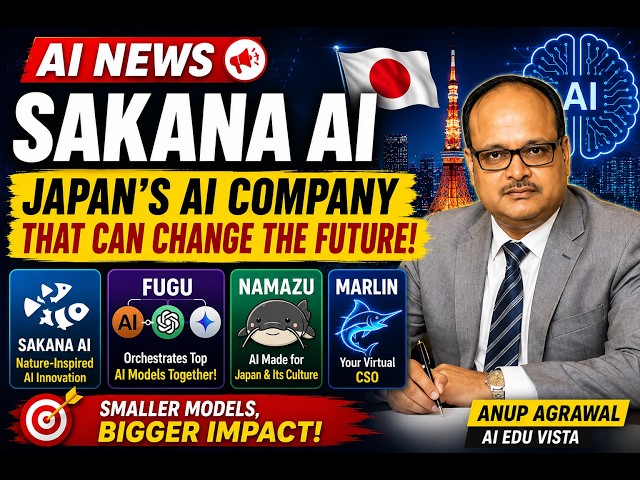 🚨 Japan's AI Just Shocked the World! Meet  Sakana AI's Fugu, Namazu & Marlin Could Change AI Forever