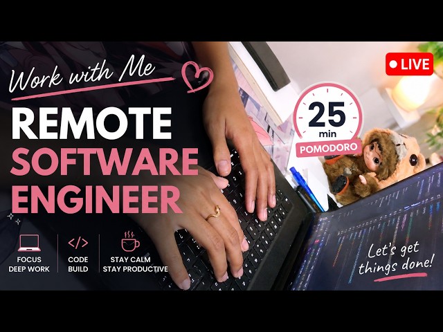 🔴 LIVE — Work With Me | Remote Software Engineer 🇹🇭