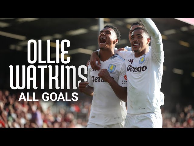 ALL GOALS | OLLIE WATKINS ASTON VILLA PREMIER LEAGUE TOP GOALSCORER