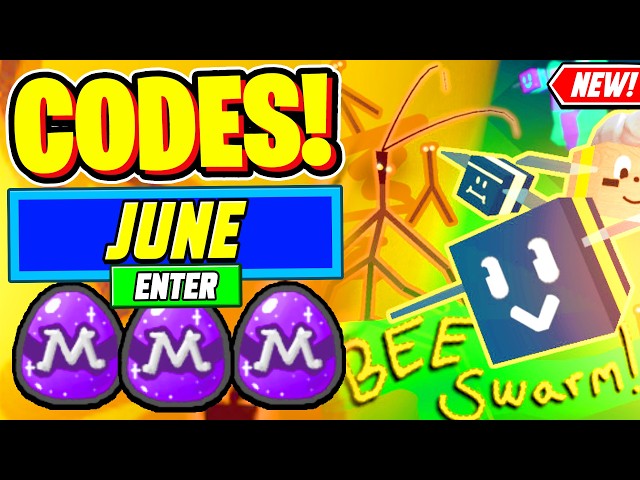 ⚠️New⚠️ ALL WORKING CODES For Bee Swarm Simulator June 2026 - Roblox Bee Swarm Simulator Codes