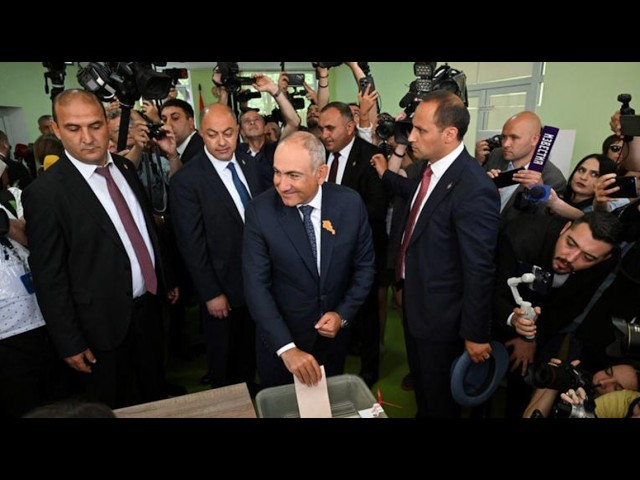 Polls close in Armenia's parliamentary election