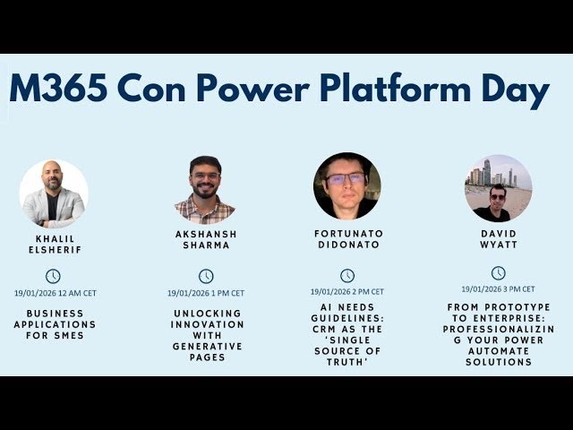 M365 Con  Power Platform Day (Part2)