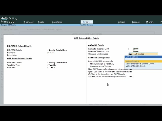 How to create GST bill in purchase voucher in Tally Prime#tally @COMPUTEREXCELSOLUTION