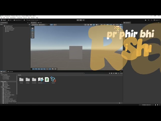 Day 2 of learning game development.Mistakes everywhere, but progress is real. #gamedev #unity3d