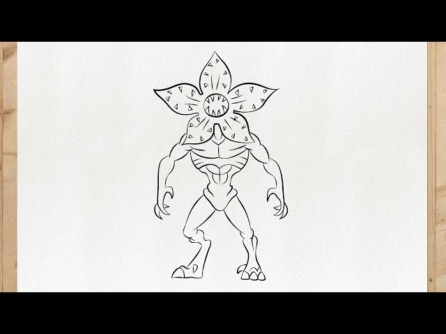COMO DESENHAR O DEMOGORGON 🌀 | Stranger Things | Tutorial de Desenho | Primo Desenhos