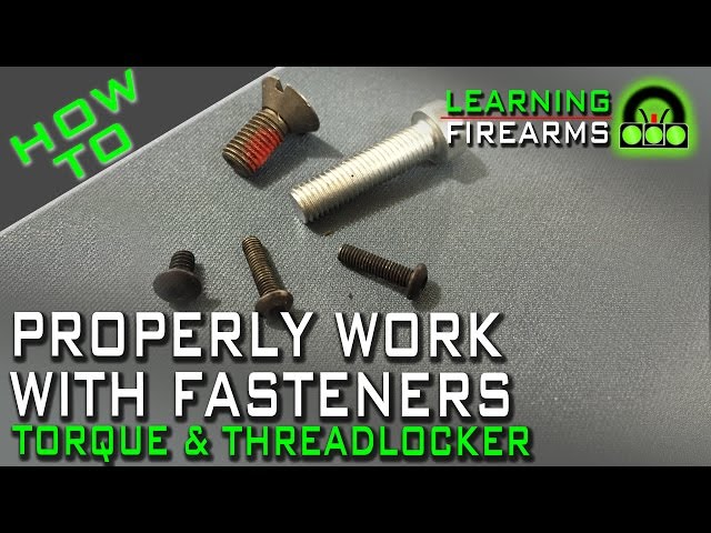 Working with Fasteners - Torque and Thread-locker Ep1527
