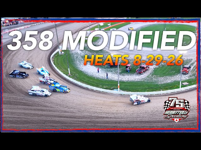 8/29/26 358 MODIFIED HEAT RACES at Merrittville Speedway