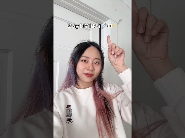 Easy DIY idea 🧷😳🎀💕✨ #art #diy #artideas #diyideas #pin #keychain