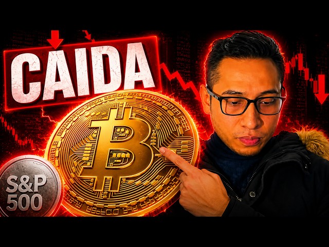 🚨 Bitcoin EN VIVO: Terrible caída de BTC 😱 ¿Las criptomonedas caerán más? | Análisis en vivo