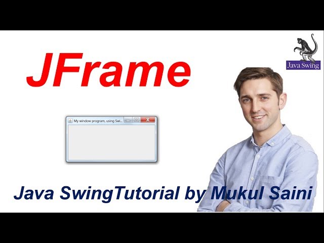 #1 Java Swing Tutorial | JFrame in Java Swing