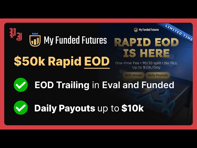 NEW My Funded Futures Rapid EOD Plan Explained (Daily Payouts)