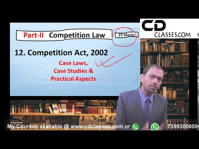 CS Executive Module 2| Economic, Business and Commercial Laws(EBCL)|