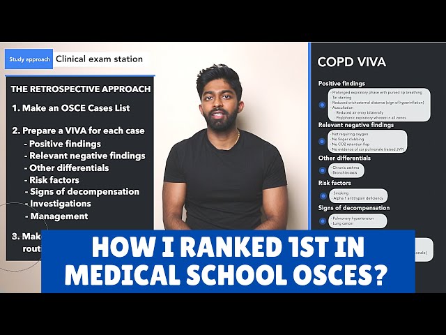 How to Study for Exams in Medical School - OSCE Edition