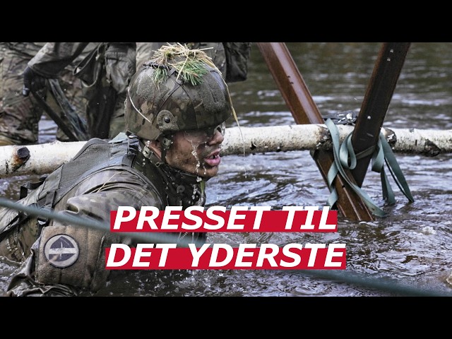 Værnepligtige kæmper sig gennem mudder og mørke for at blive soldater