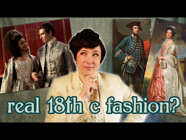 18th century Fashion 101 : how media messes up