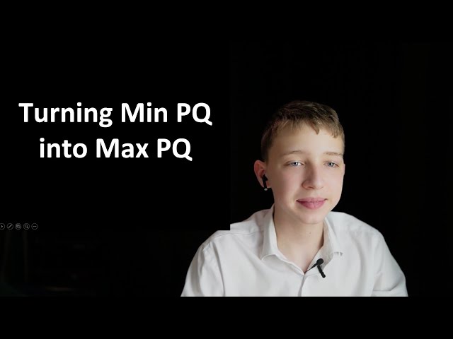 Turning Min Priority Queues into Max Priority Queues