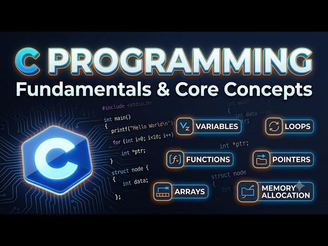 C Programming Basics , Fundamentals & Core concepts | Introduction to C