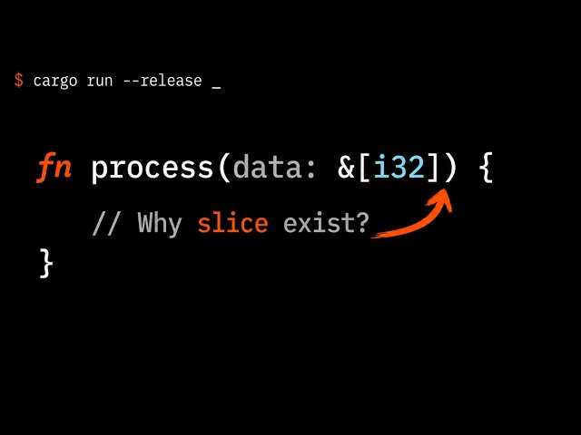 Why Does Rust Even Need Slices?