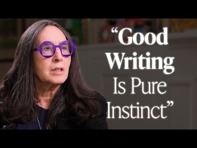 This Is What a Harvard Writing Masterclass Feels Like (Francine Prose Interview)
