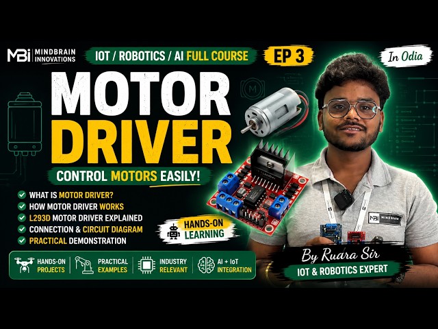 ⚡Voltage Divider Explained in Odia | Industrial IoT, Robotics & AI Full Course | EP 3 | By Rudra Sir