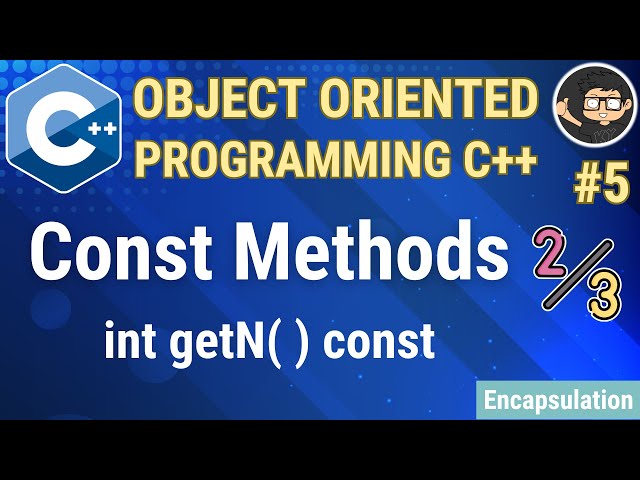 C++ Const Member Functions (Const Methods)