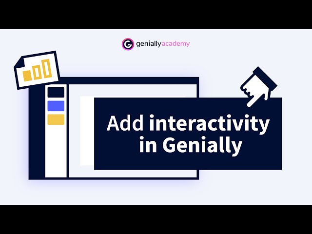 Add interactivity in Genially