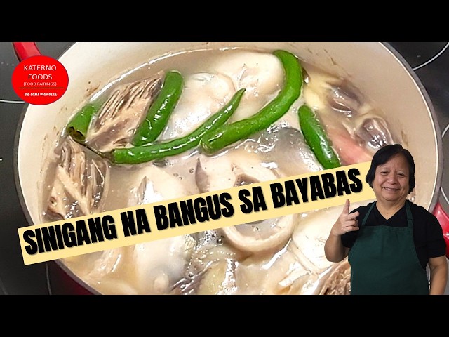 OUR FAVORITE SINIGANG NA BANGUS SA BAYABAS