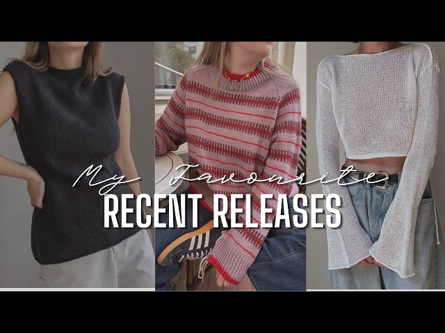 11 New Knitting Patterns - Summer Knits Inspiration