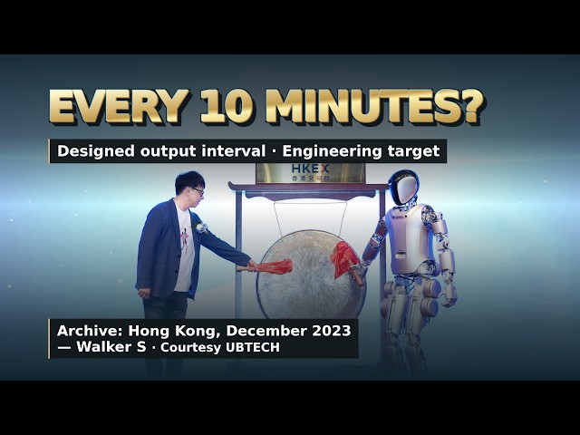 A New Humanoid Robot Production Line Opens in China