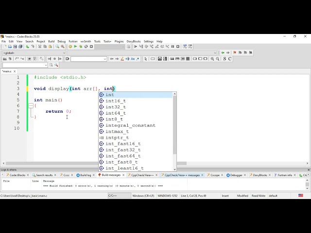 Array as Function Parameter in C | Explained Simply