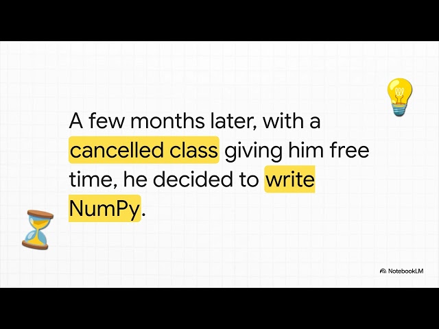 The Genesis of NumPy and Scientific Python