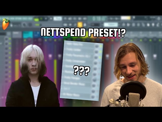 How to mix vocals like Nettspend in FL Studio! (STOCK PLUGINS)