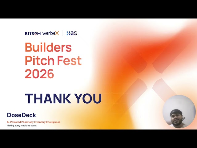 Hack2Skill Bitsom vertex dosedeck ai pharma solution | Nikhil Singh
