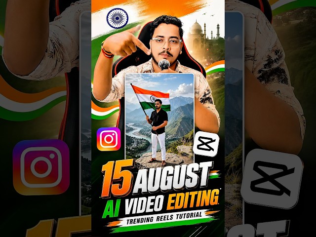 How to Make a 15 August Video | 15 August Independence Day AI Video Editing | AI Video Editing