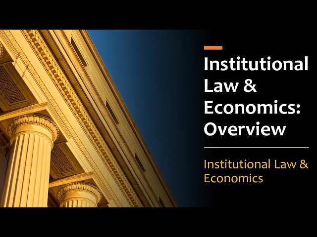 Institutions: The Hidden Infrastructure of the Market Economy
