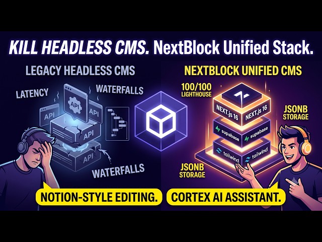 Stop using Headless CMSs. (Meet NextBlock) 🚀