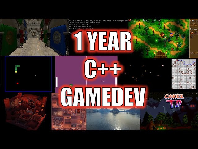My life changing year of C++ game development