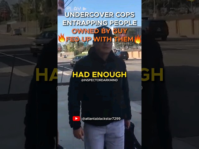 Undercover Cops Exposed, Owned and Schooled for Entrapping Random Good People in the Street #police