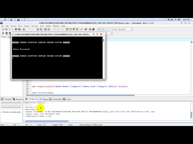 How to fix Error id returned 1 exit status in C Programming. Hausa Language by HEMDEE