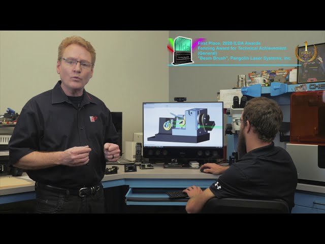 2020 ILDA Awards - 1st Tech - "Beam Brush", Pangolin Laser Systems