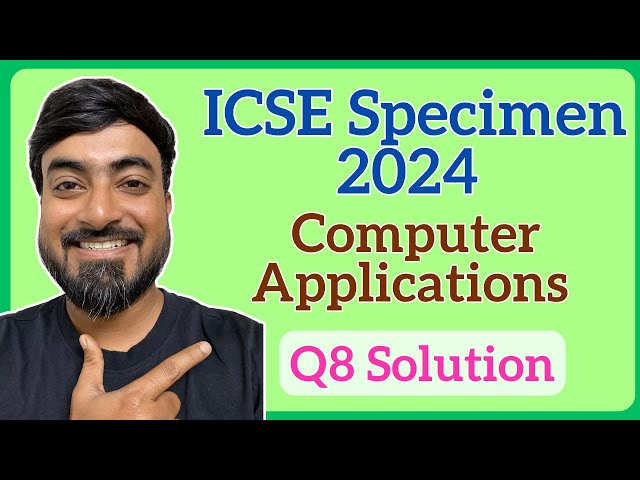 ICSE Class 10 Computer Applications Specimen 2024 Q8 | Java Program - Method Overloading