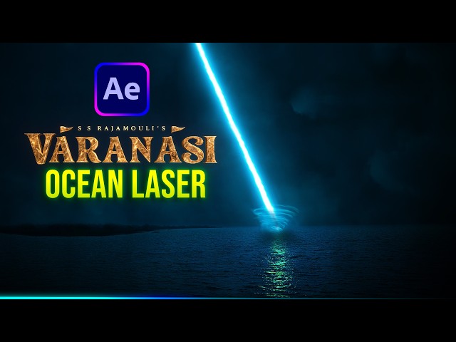 I recreated Varanasi's Ocean Energy Beam VFX in After effects (Zero budget)