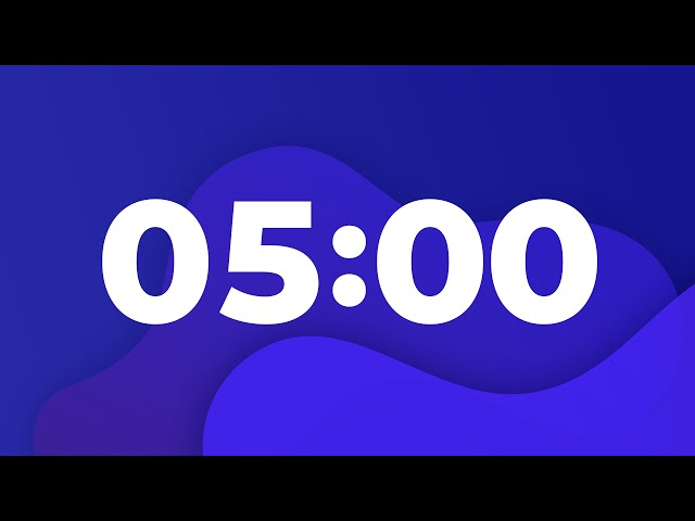 5 Minute Lo-Fi Hiphop Beats Study Timer