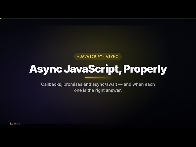 JavaScript Async/Await Explained for Beginners | Complete Tutorial #JavaScript #asyncawait