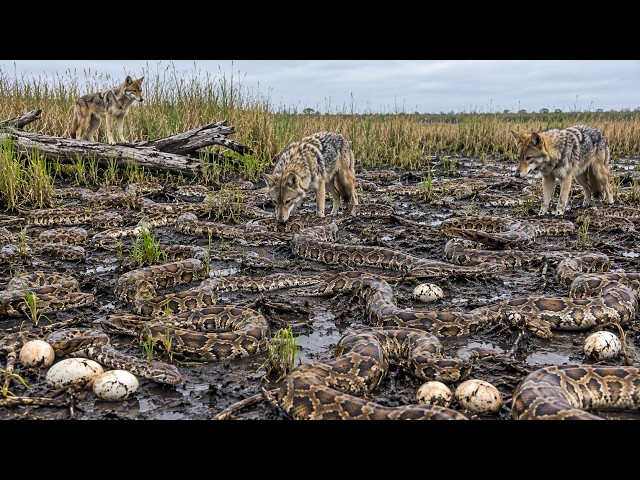 Burmese Pythons Are Vanishing from Florida at an Incredible Rate – A Native Predator Quietly Returns