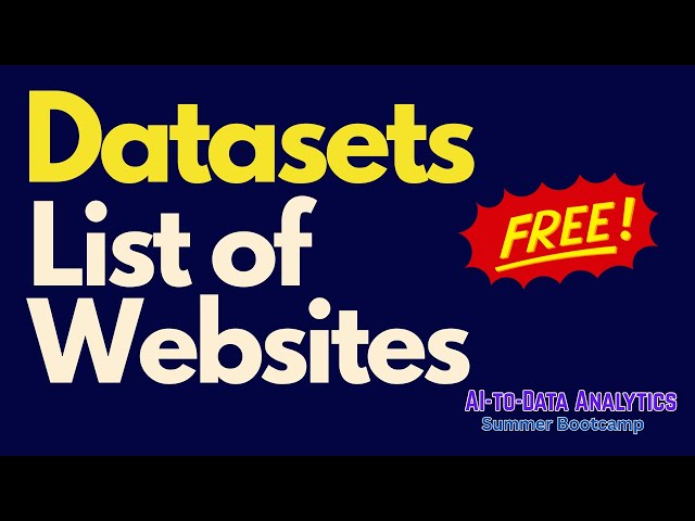 Open and free Data Sources for Data Analyst Portfolio Projects | Google, Kaggle, FAOSTAT, World Bank